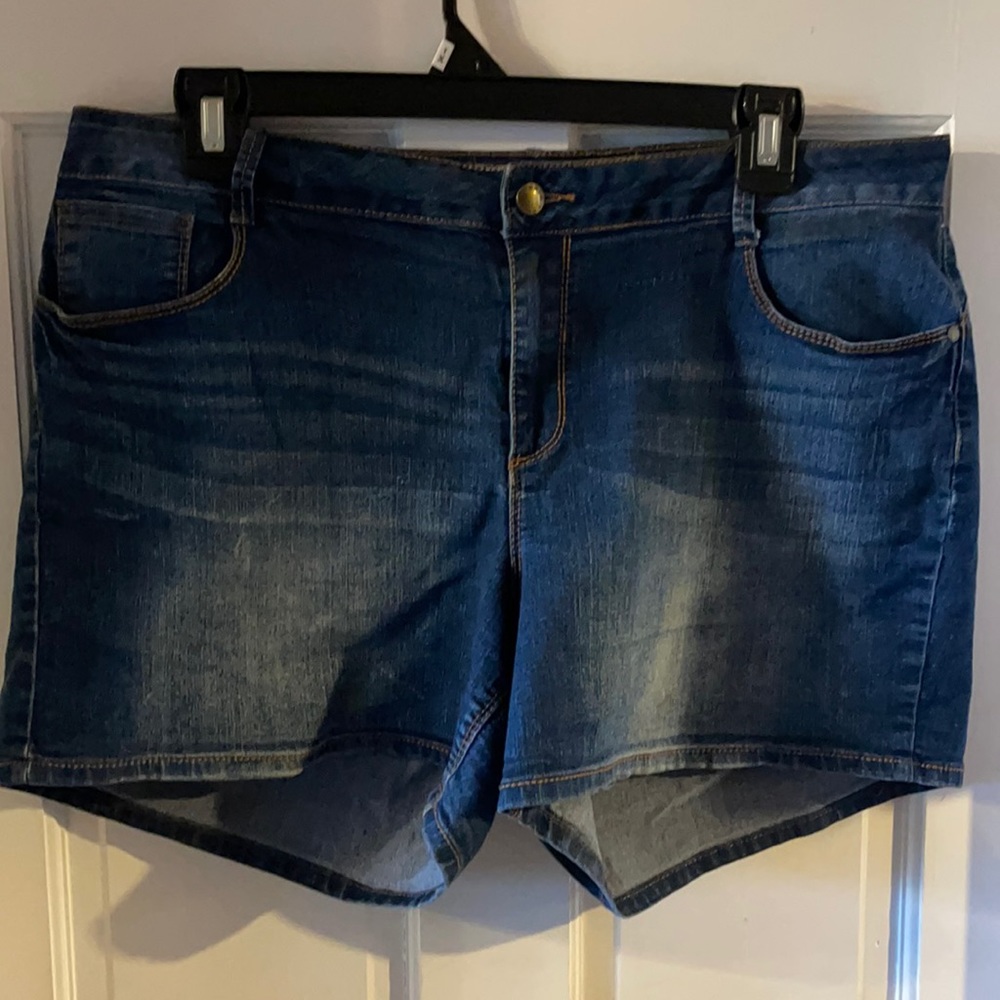 Jean Shorts 18W Cato. Blue